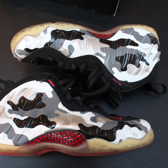 Nike Air Foamposite Premium Fighter Jet 575420-001 - Picture 7 of 8